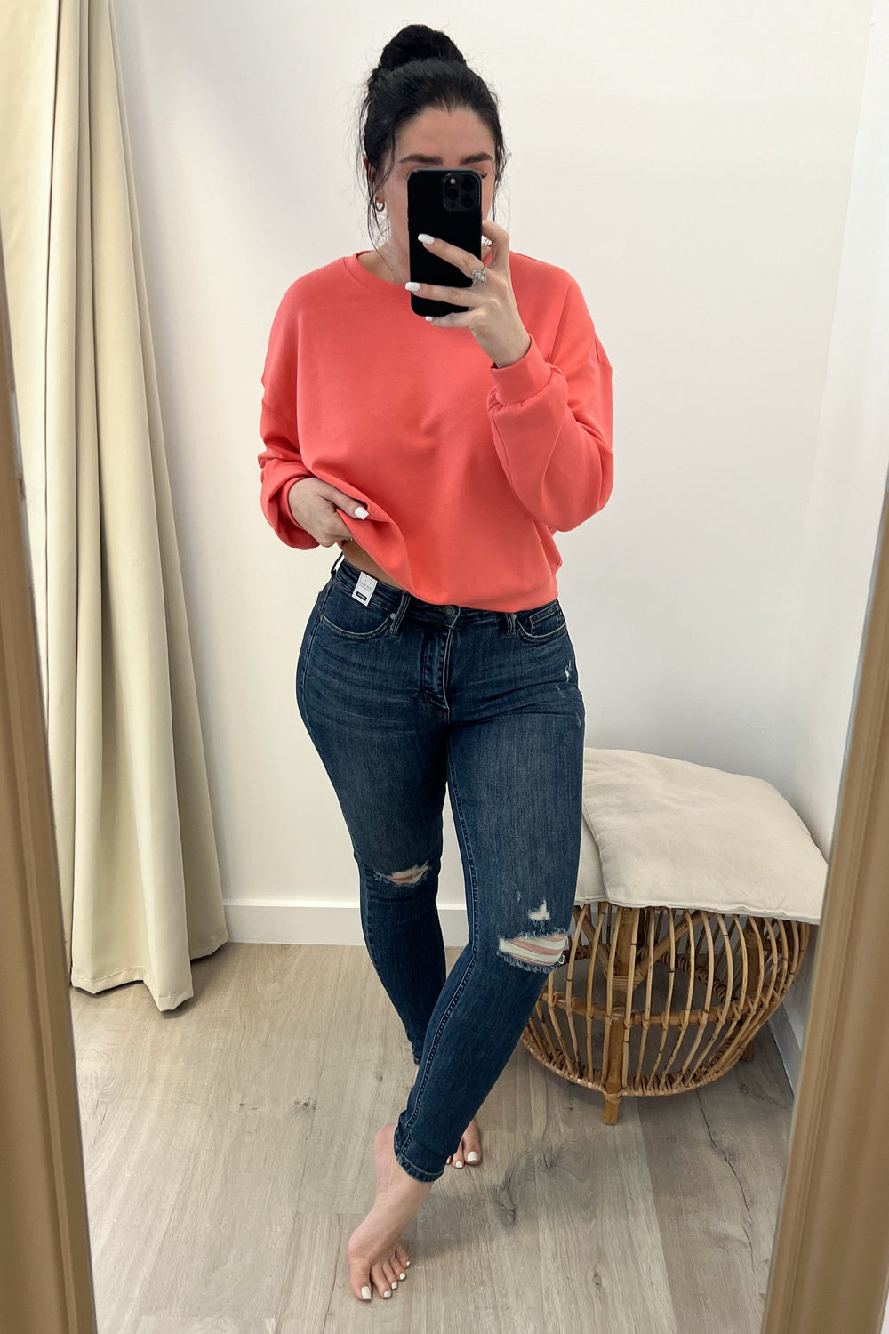 Karma Tummy Control Skinny Jeans - Happily Ever Aften