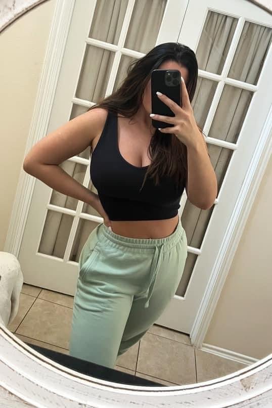 Kelly Ribbed Brami (Black) - Happily Ever Aften