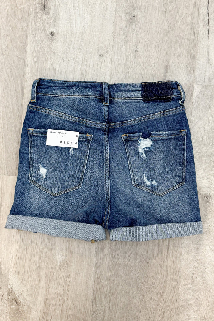 Kensley Denim Shorts - Happily Ever Aften
