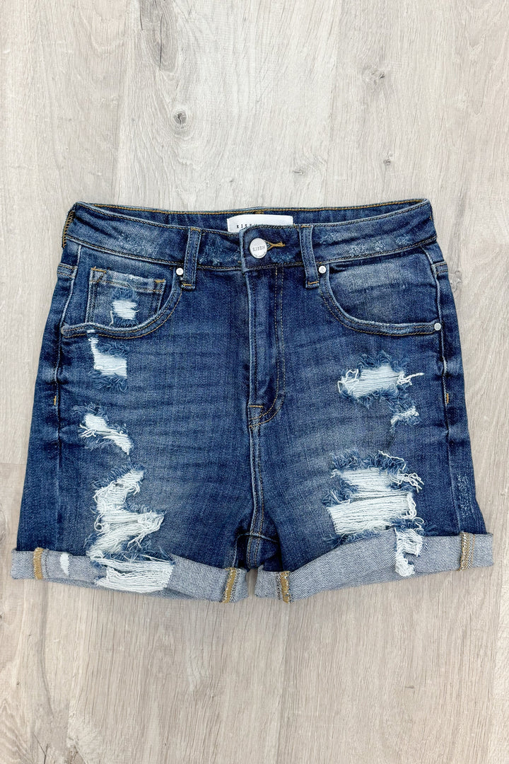 Kensley Denim Shorts - Happily Ever Aften