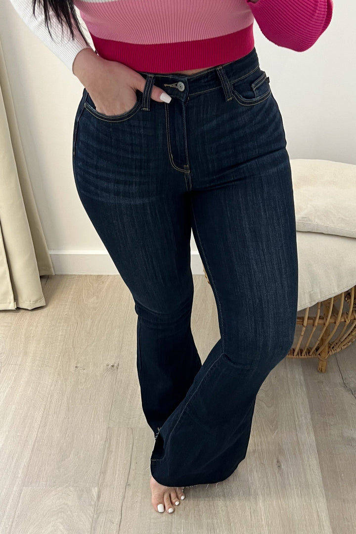 Khloe Flare Jeans - Happily Ever Aften