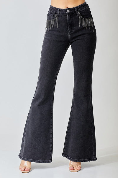 Lainey Flare Jeans - Happily Ever Aften