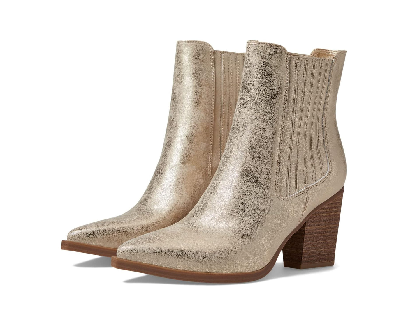 Mia Prairie Bootie (Gold) - Happily Ever Aften