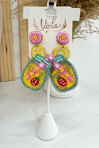 Molly Earrings (Yellow) - Happily Ever Aften