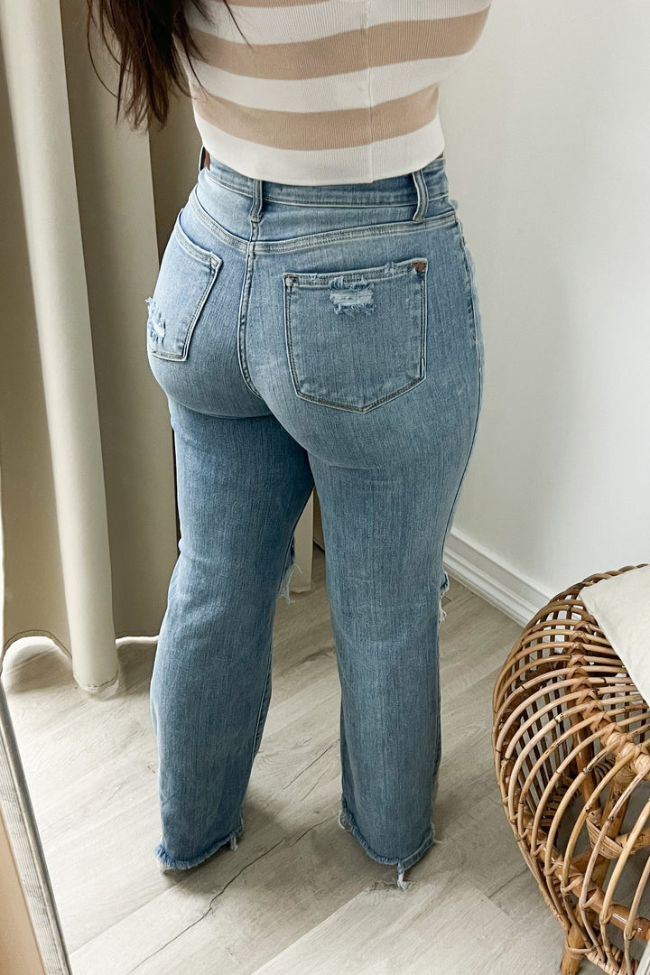 Oakley Straight Leg Jeans - Happily Ever Aften