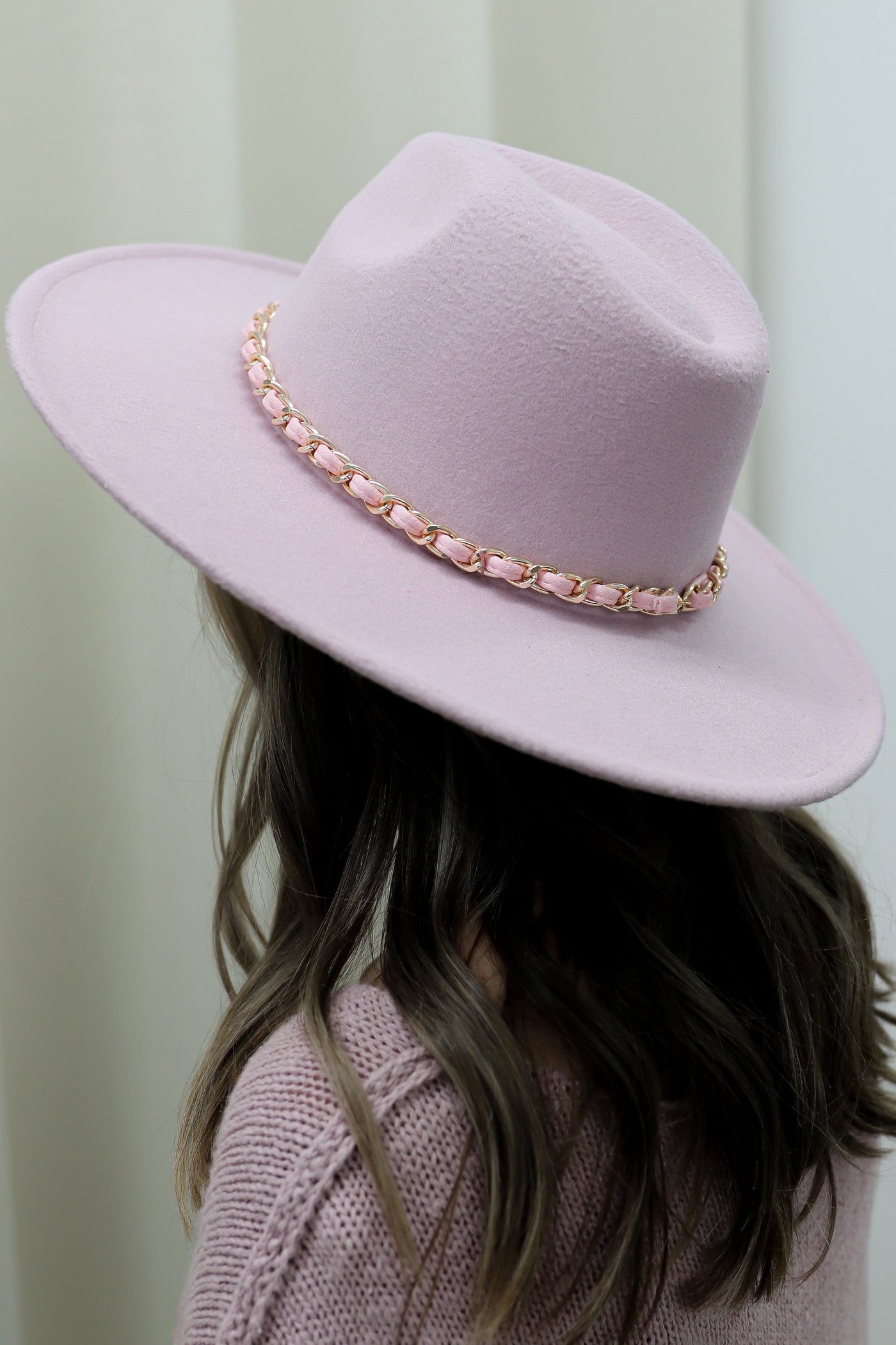 Ophira Fedora Hat (Lilac) - Happily Ever Aften
