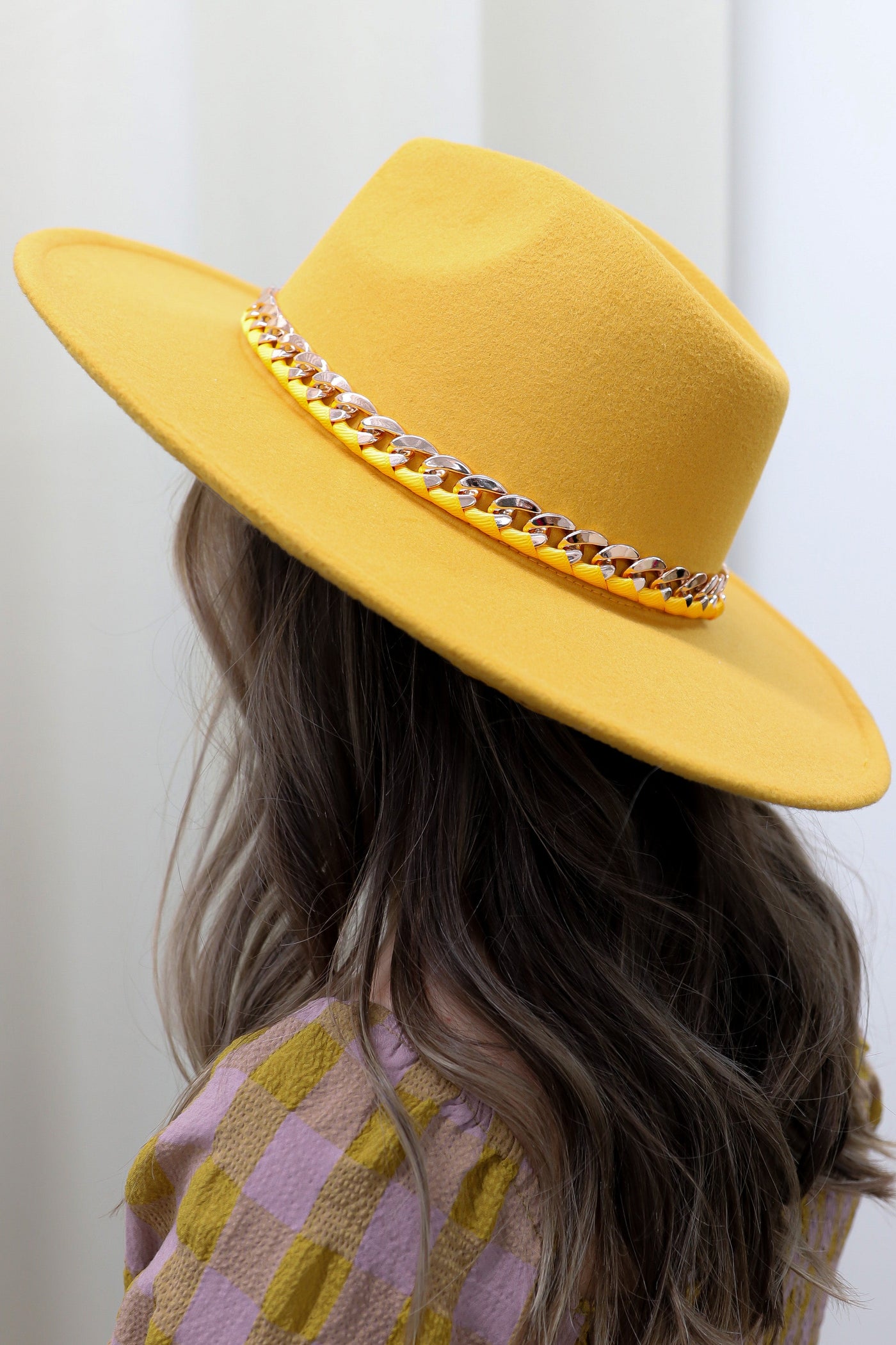 Orville Fedora Hat (Mustard) - Happily Ever Aften