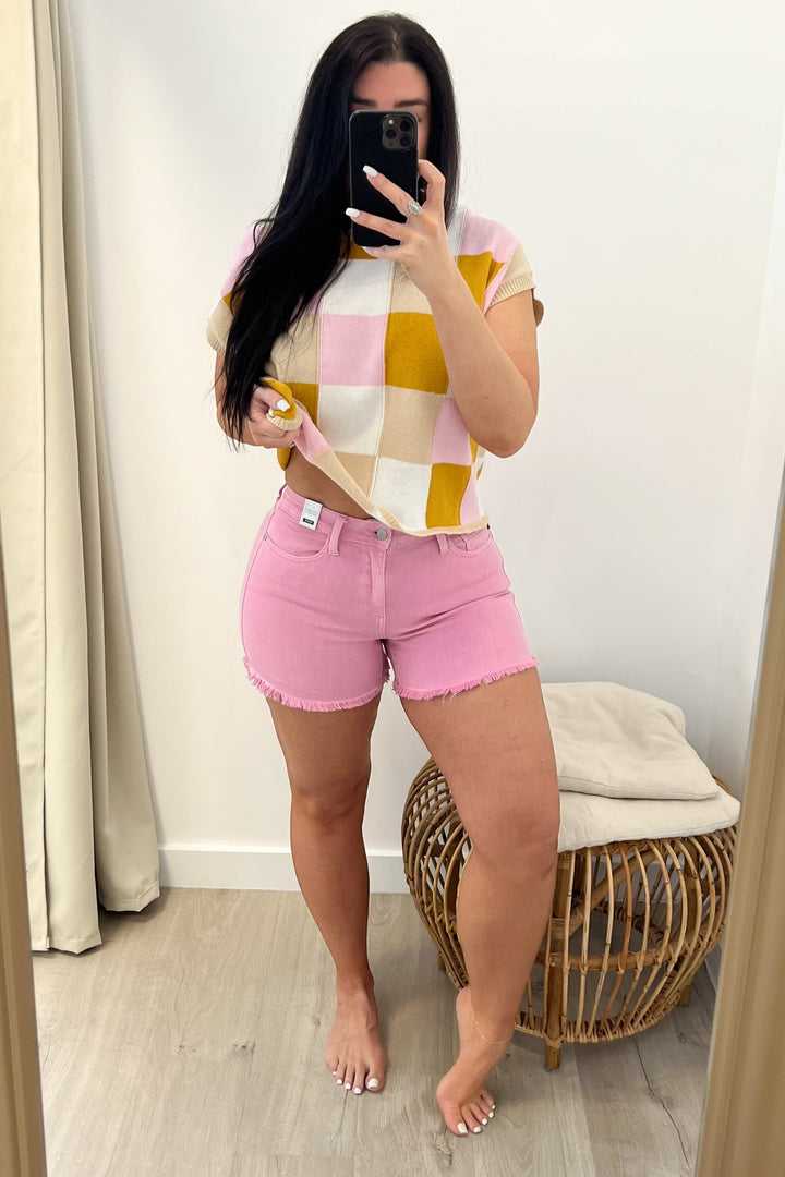 Poppy Denim Shorts - Happily Ever Aften