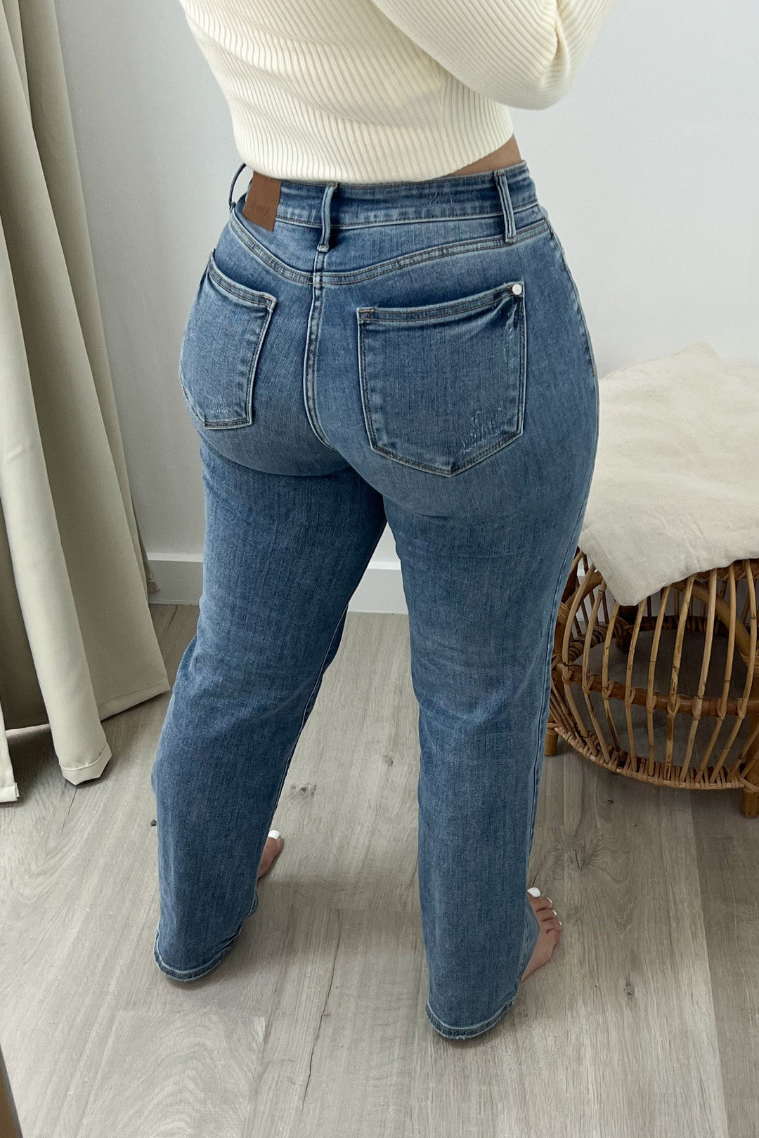 Rebekah Wide Leg Jeans - Happily Ever Aften