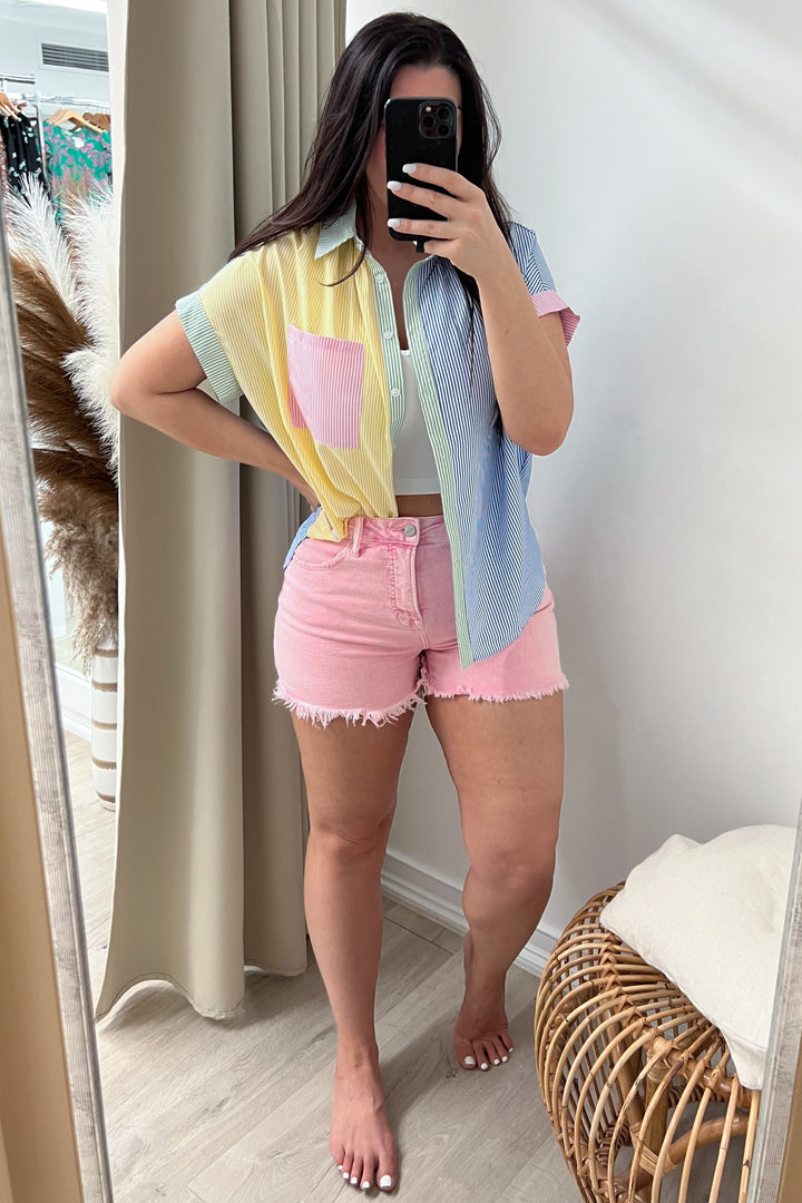 Rosa Denim Shorts - Happily Ever Aften
