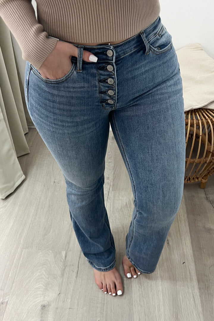 Sarah Bootcut Jeans - Happily Ever Aften