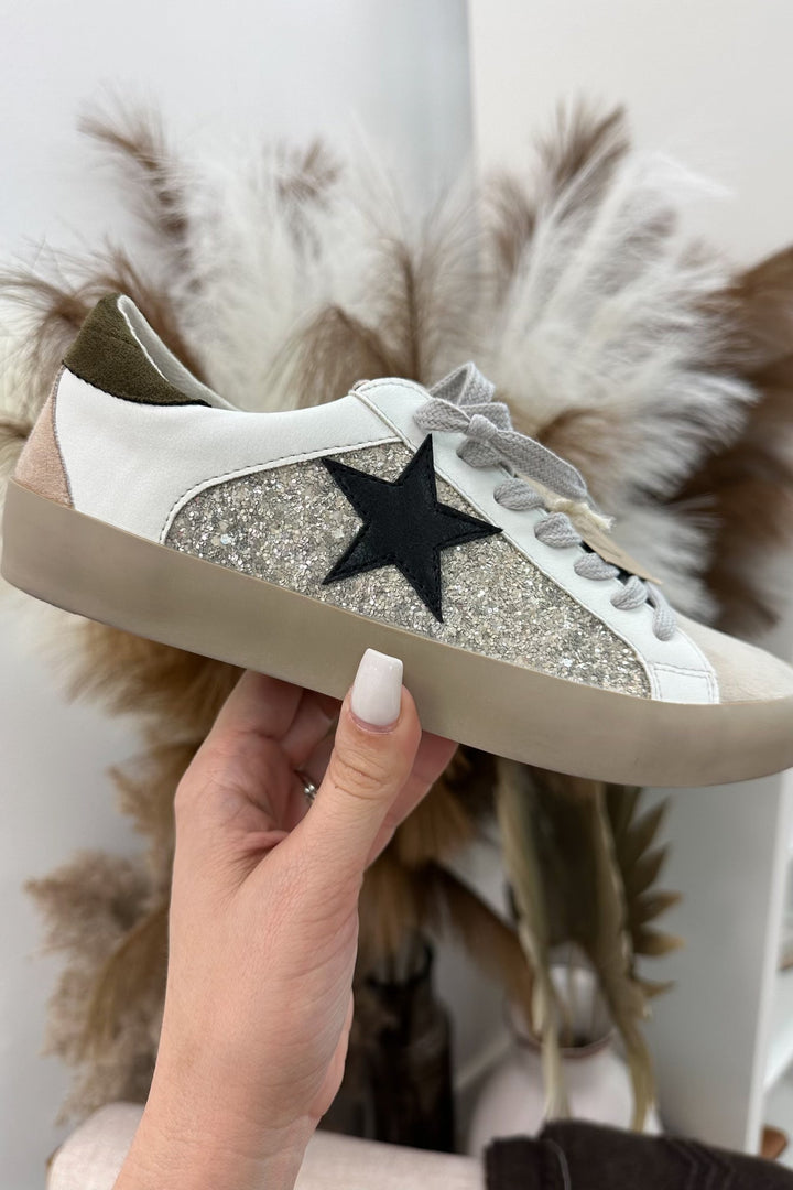 Shu Shop Paula Sneakers (Pearl Glitter) - Happily Ever Aften