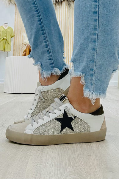 Shu Shop Paula Sneakers (Pearl Glitter) - Happily Ever Aften