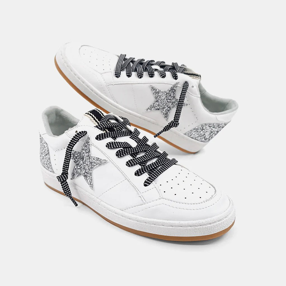 Shu Shop Paz Sneakers (White) - Happily Ever Aften