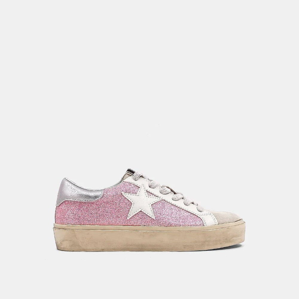 Shu Shop Reba Sneakers (Pink Glitter) - Happily Ever Aften