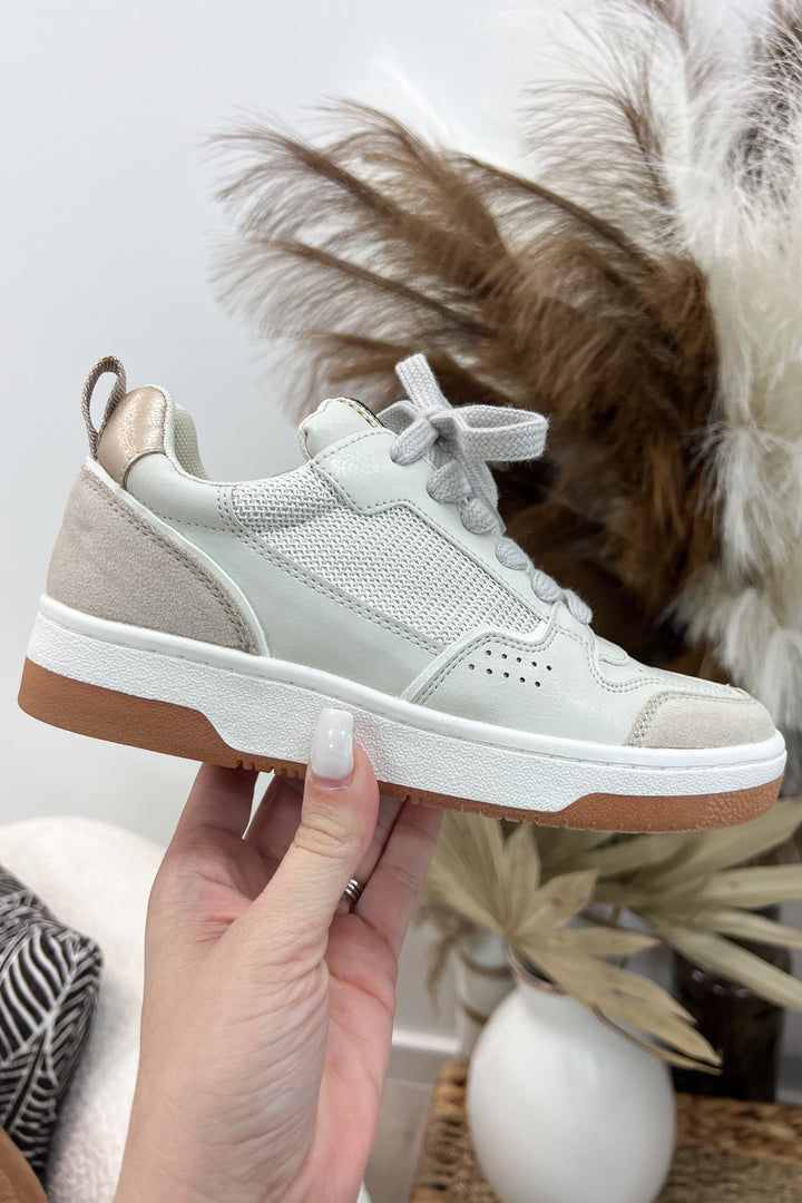 Shu Shop Romi Sneakers (Taupe) - Happily Ever Aften