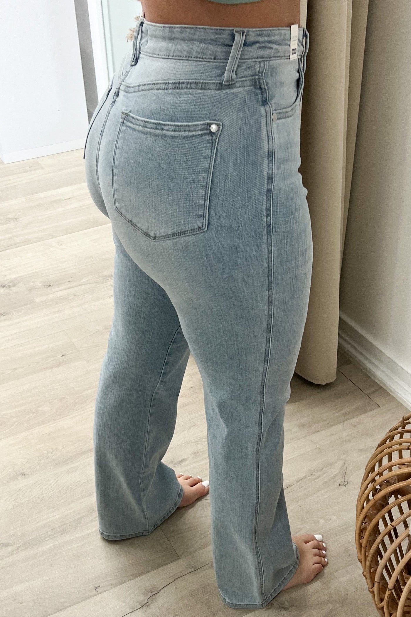 Simone Straight Leg Jeans - Happily Ever Aften
