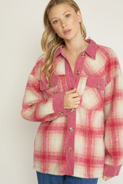 "Sweet Heart" Jacket (Pink) - Happily Ever Aften