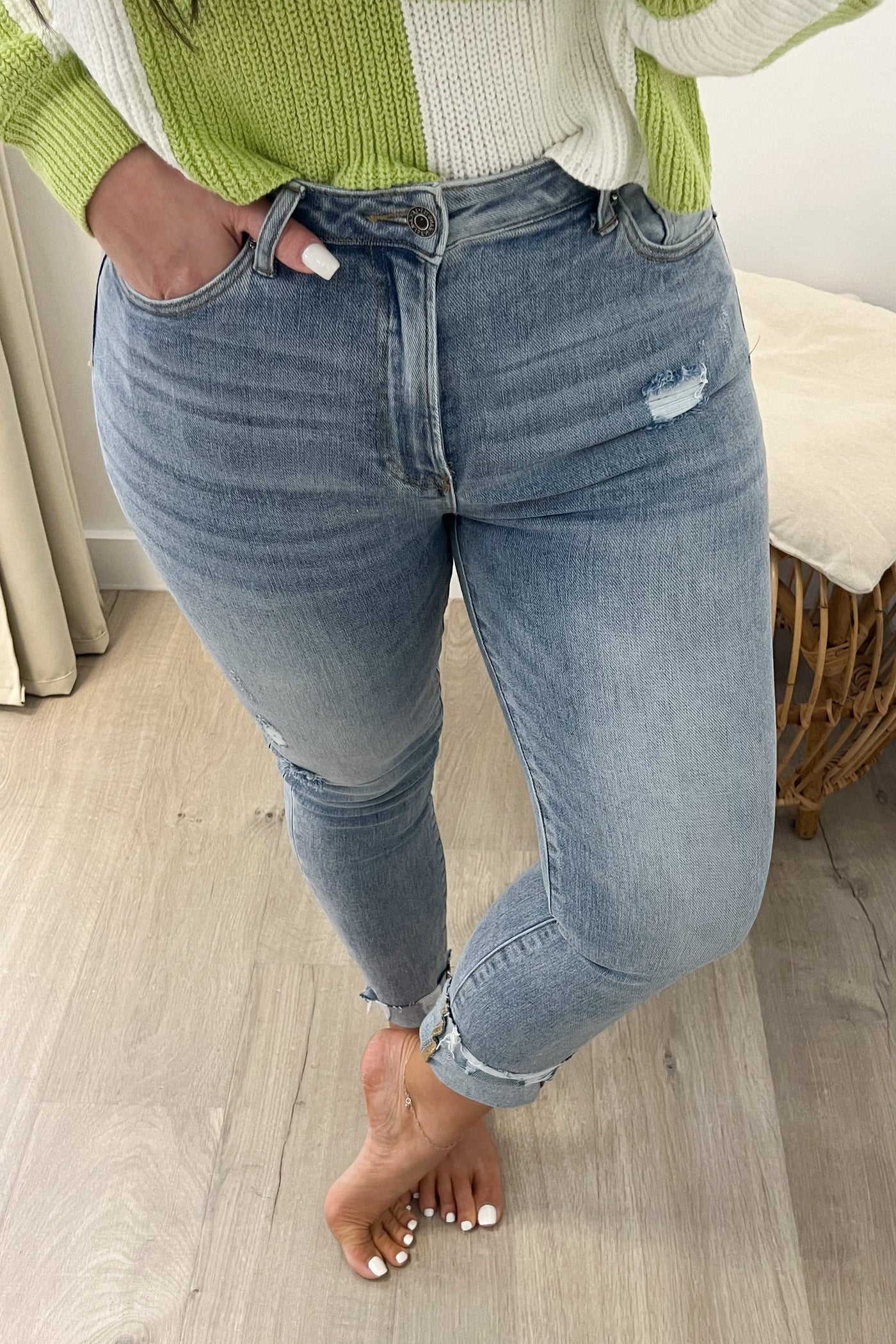 Tatum Skinny Jeans - Happily Ever Aften