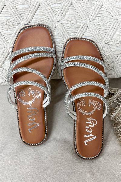 Very G Elandra Sandals (Silver) - Happily Ever Aften