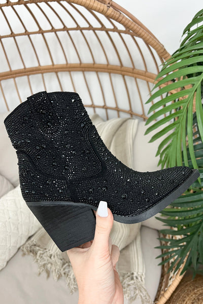 Very G Kady Booties (Black) - Happily Ever Aften