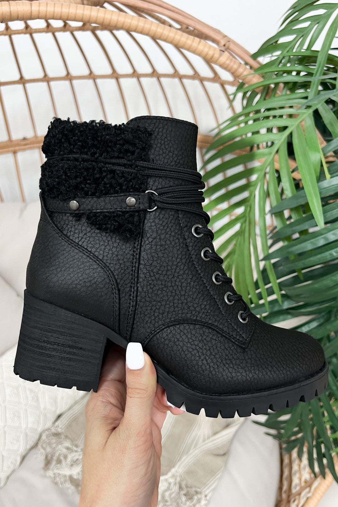Very G Olivia Booties (Black) - Happily Ever Aften