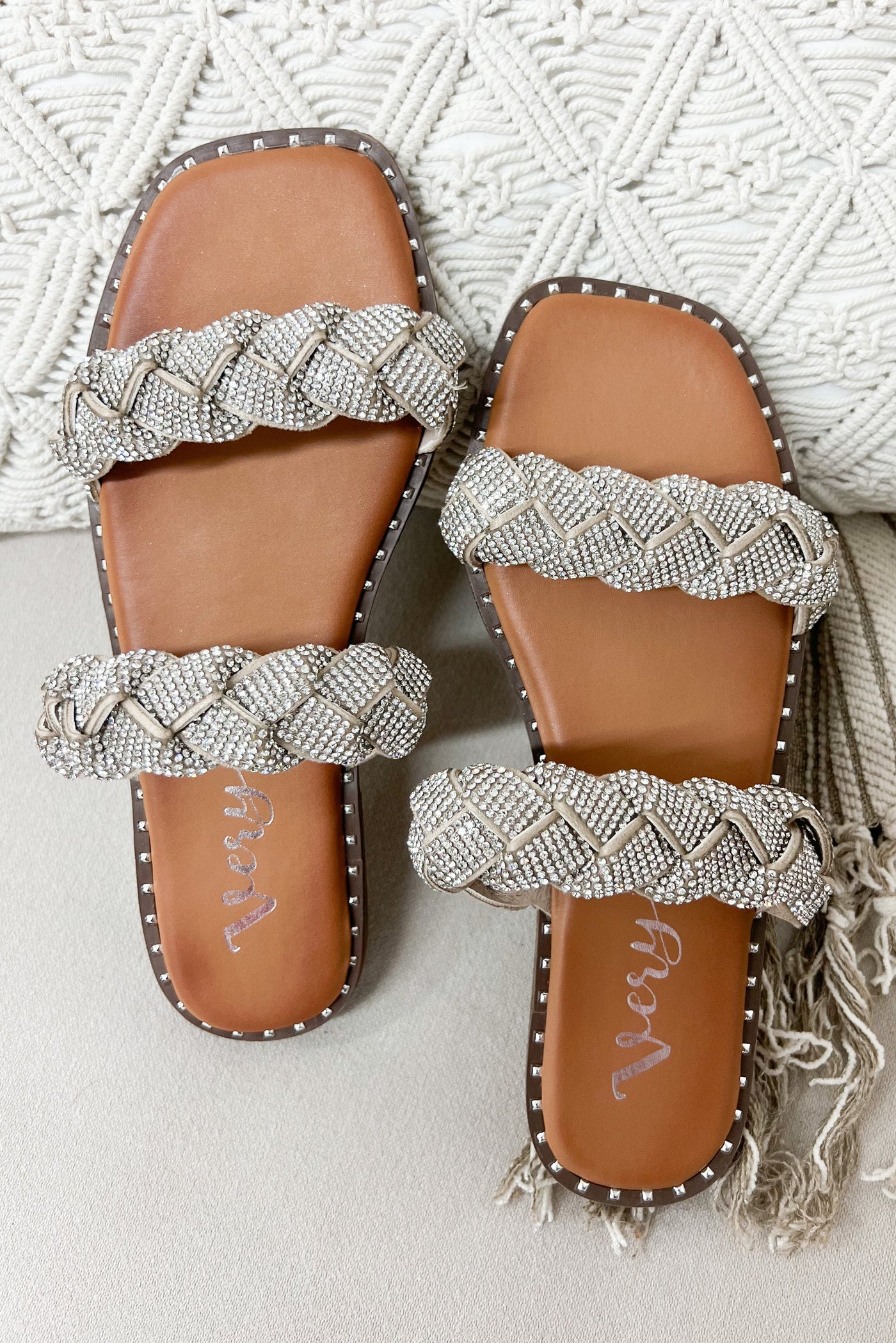 Very G Twisty Sandals (Silver) - Happily Ever Aften