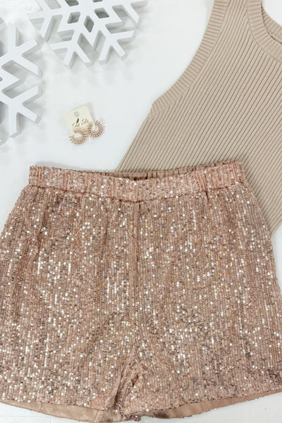 "You're A Star" Shorts (Gold) - Happily Ever Aften