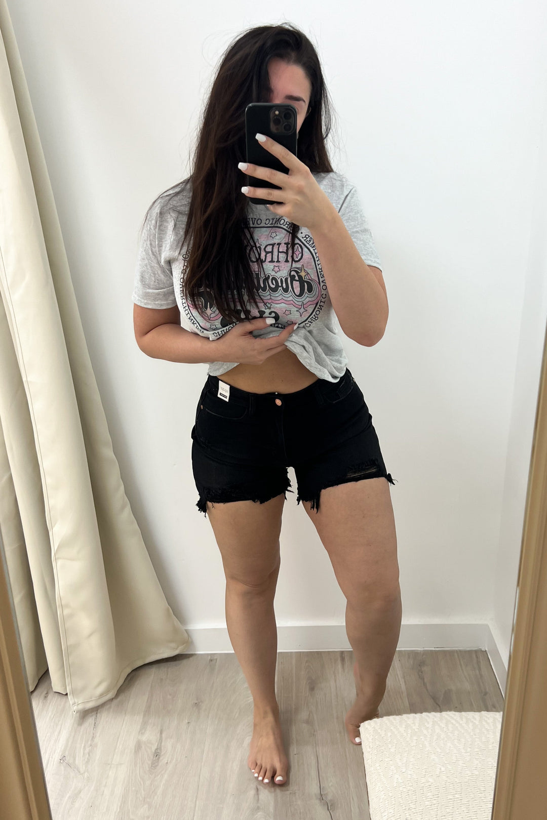 Zilla Denim Shorts - Happily Ever Aften