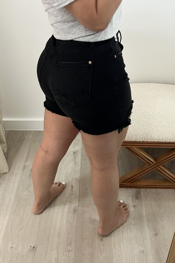 Zilla Denim Shorts - Happily Ever Aften